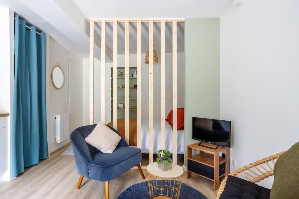 Studio Cosy Neuf - Fibre - Parking Gratuit - Proche Ecoles Et Entreprises Orsay Exterior photo
